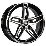 DBV 5DS 005 8,0 x 19 5 x 114,3 ET45 Schwarz Glänzend Poliert