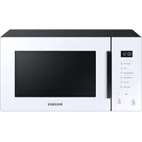 Samsung MG23T5018CW Mikrowelle mit Grill, 23 l, 800 W, Keramik, Emaille, Grill Fry und Standby Eco, Weiß