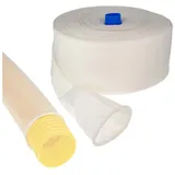 tecuro Drainagerohr Filterstrumpf - Filtervlies für Drainagerohr - Nylon - Meterware für Rohr Ø 80 mm - DN 80