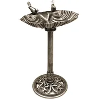 Harms Import Vogeltränke muschelförmig 80 x 50 x 34 cm Bronze