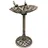 Harms Import Vogeltränke muschelförmig 80 x 50 x 34 cm Bronze