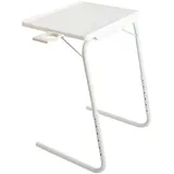 Table-Mate TV-Tablett, tragbar, zusammenklappbar, Tabletts für Essen, Snacks, Lebensmittel, tragbarer Laptop-Schreibtisch, Betttabletts zum Essen, verstellbare TV-Tabletts mit 3 Winkeln und