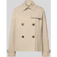 Michael Kors Trenchcoat mit Knopfverschluss, Sand, M