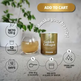 nature’s finest Golden Collagen Pulver 120 g