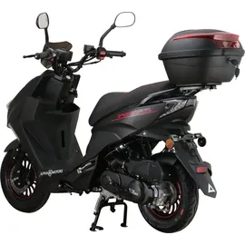 Alpha Motors Speedstar FI 50 ccm 3,0 PS 45 km/h mattschwarz inkl. Topcase