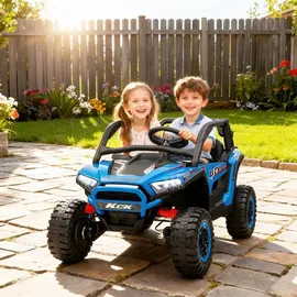 aiyaplay Elektroauto Kinderfahrzeug Blau