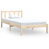 vidaXL Massivholzbett Kiefer 90x200 cm923527