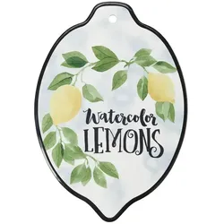 Untersetzer, sortiert  Lemon , gelb , Keramik, Kunststoff , Maße (cm): B: 15 H: 21,5 T: 7