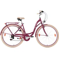 KS-Cycling Balloon 28 Zoll RH 48 cm 6-Gang Damen rot