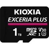 Kioxia Exceria Plus, 1024 GB, MicroSDXC, Klasse 3, UHS-I, 100 MB/s, 85 MB/s