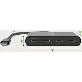 Belkin USB-C / 4-Port-USB-C-Hub