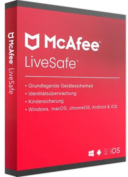 McAfee LiveSafe 2025 - Unbegrenzte Geräte