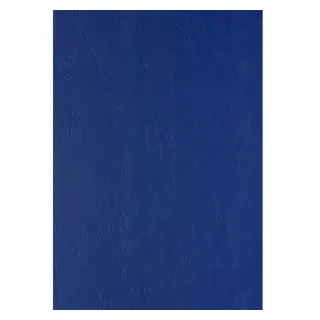Böttcher-AG Deckblätter A4, Lederkarton, dunkelblau, 250 g/m2, 100 Stück
