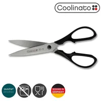 Coolinato Haushaltsschere XL 23 cm Schwarz