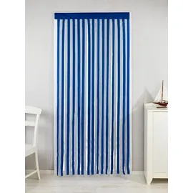 Maximex WENKO Türvorhang Türvorhang, blau-weiß, 90 x 200 cm, WENKO - WENKO