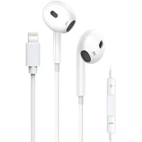 iPhone Kopfhörer mit Kabel【MFiZertifiziert】In-Ear Kopfhörer mit Kabel Mikrofon und Lautstärkeregler,HiFi Audio Stereo Ohrhörerl für iPhone 14/13/12/11/XS Max/XR/8/7 Kompatibel mit Allen iOS-Systemen