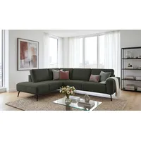OTTO home Eckcouch Chenille 2-Sitzer Grün