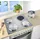 Wenko Abdeckplatte Edelstahl 4er Set