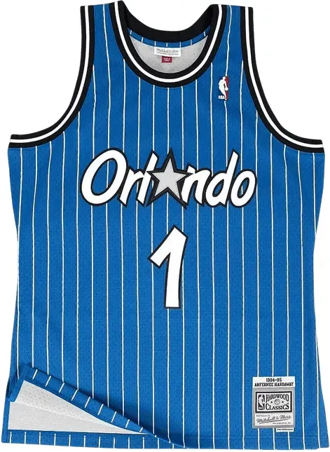 Mitchell and Ness NBA Orlando Magic 1994-1995 Penny Hardaway Swingman Trikot Blau