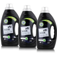 burti Noir Feinwaschmittel 1,45L - Für dunkle & schwarze Textilien (3er Pack)