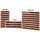 InfraWorld Infrarot Flächenheizung Fußteil Einzelelemente Espe in rot 112 x 33 cm - Rot