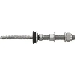 fischer Stockschaube Wellblech STSI M10 x 181 A2 nicht rostender Stahl A2