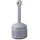 JustRite Standascher D419xH978mm grau Stand.PE JUSTRITE