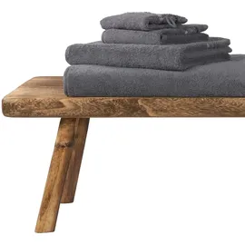 SCHIESSER Skyline Color Gästehandtuch 5 x 30 x 50 cm anthrazit