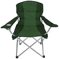 Mojawo Comfort Anglersessel Campingstuhl mit Getränkehalter und Tasche Gün