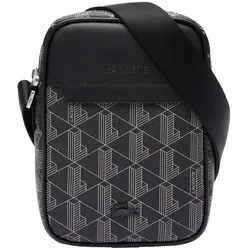Lacoste Umhängetasche 'The Blend Vertical Monogram Camera Bag,' Synthetisch Umhängetaschen   Schwarz Herren 