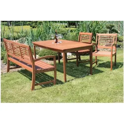 Garden Pleasure Holz Armsessel Madison Gartenstuhl Garten Sessel Stuhl Möbel