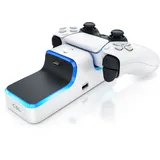 CSL Ladestation für PS5 Controller - Schnell Ladestation - Twin Charge - Ladegerät - Zubehör für Sony Playstation 5 Controller