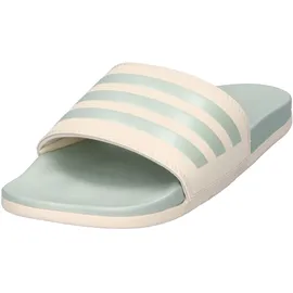 adidas Comfort Adilette Wonder White / Linen Green Metallic / Linen Green Metallic 39