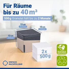 Wenko Raumentfeuchter Mod. Cube Beige