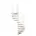 Minka Spindeltreppe Spiral Effect 38 305,5 cm Aluminium/Holz/Metall