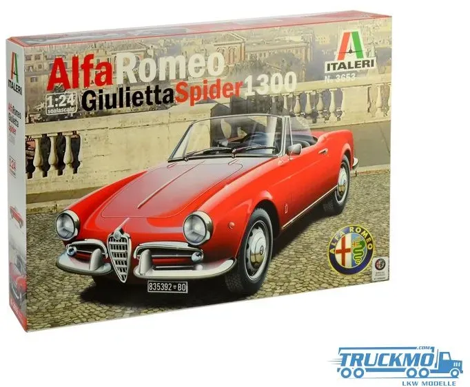 Italeri Alfa Romeo Giulietta Spider 1300 3653