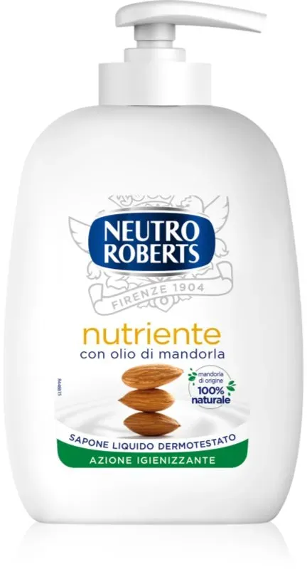 Neutro Roberts Olio di Mandorla flüssige Seife für die Hände mit nahrhaften Effekt 200 ml