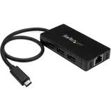 Startech StarTech.com 3 Port USB 3.0 Hub mit USB-C und Gigabit Ethernet