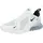 Nike Air Max 270 Herren White/White/Black 45