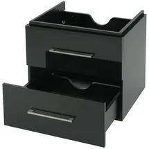 MCW Waschbeckenunterschrank 59 x 50 x 46 cm Schwarz