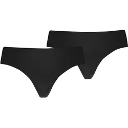 PUMA Damen Unterhose Seamless String 2er Pack