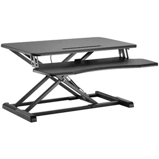 Logilink EO0033 Sitz-Steh-Schreibtischaufsatz Höhen-Bereich: 100 bis 505mm Schwarz