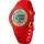 ICE-Watch Ice Digit 35 mm Plastikgehäuse Rot Silikonarmband Gold S