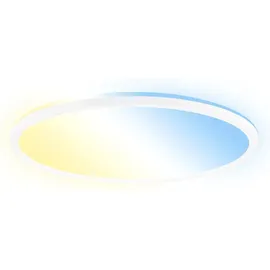 Briloner LED Panel 22W rund 42x3 cm weiß