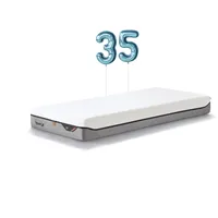 TEMPUR PRO MDV Memory Foam Matratze 90 x 200 cm - Höhe 21 cm, Schaumstoff-Matratze mit Druckenlastung & Bewegungsabsorption, Liegegefühl Fest, Bezug abnehmbar & waschbar
