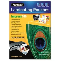 Fellowes Laminating Pouches Impress 100 Micron - 100 Mikrometer - 100er-Pack - g