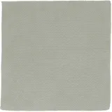 Asa Selection ASA Baumwolltuch gestrickt light khaki 2er Set 30x30