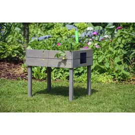 Dobar Kinderhochbeet 50 x 40 x 45 cm grau