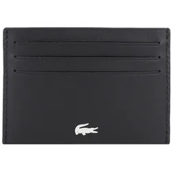 Lacoste FG Kreditkartenetui Leder 10,5 cm Portemonnaies   Schwarz Herren