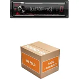 JUST SOUND best choice for caraudio Autoradio Einbaupaket mit Kenwood KMM-BT209 VW Polo 9N | Bluetooth USB Telefonieren
